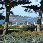 Vue de Santec sur l'Ile de Batz